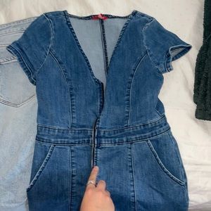 Dark Jean Dress